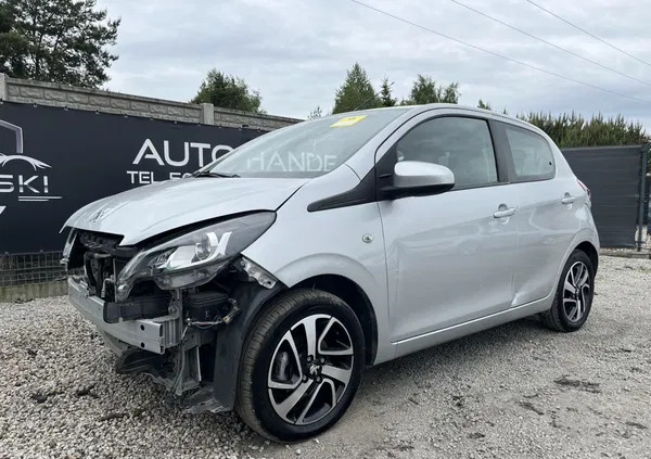 samochody osobowe Peugeot 108 cena 13900 przebieg: 54000, rok produkcji 2016 z Polanów